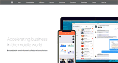 Desktop Screenshot of moxtra.com